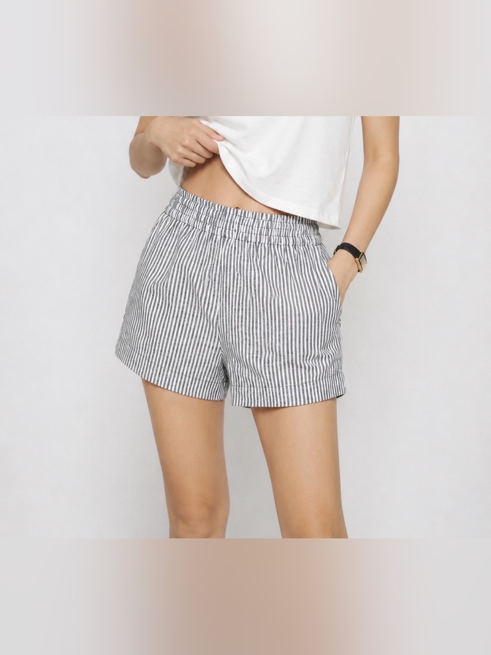 Reformation Mila linen shorts women shorts size S